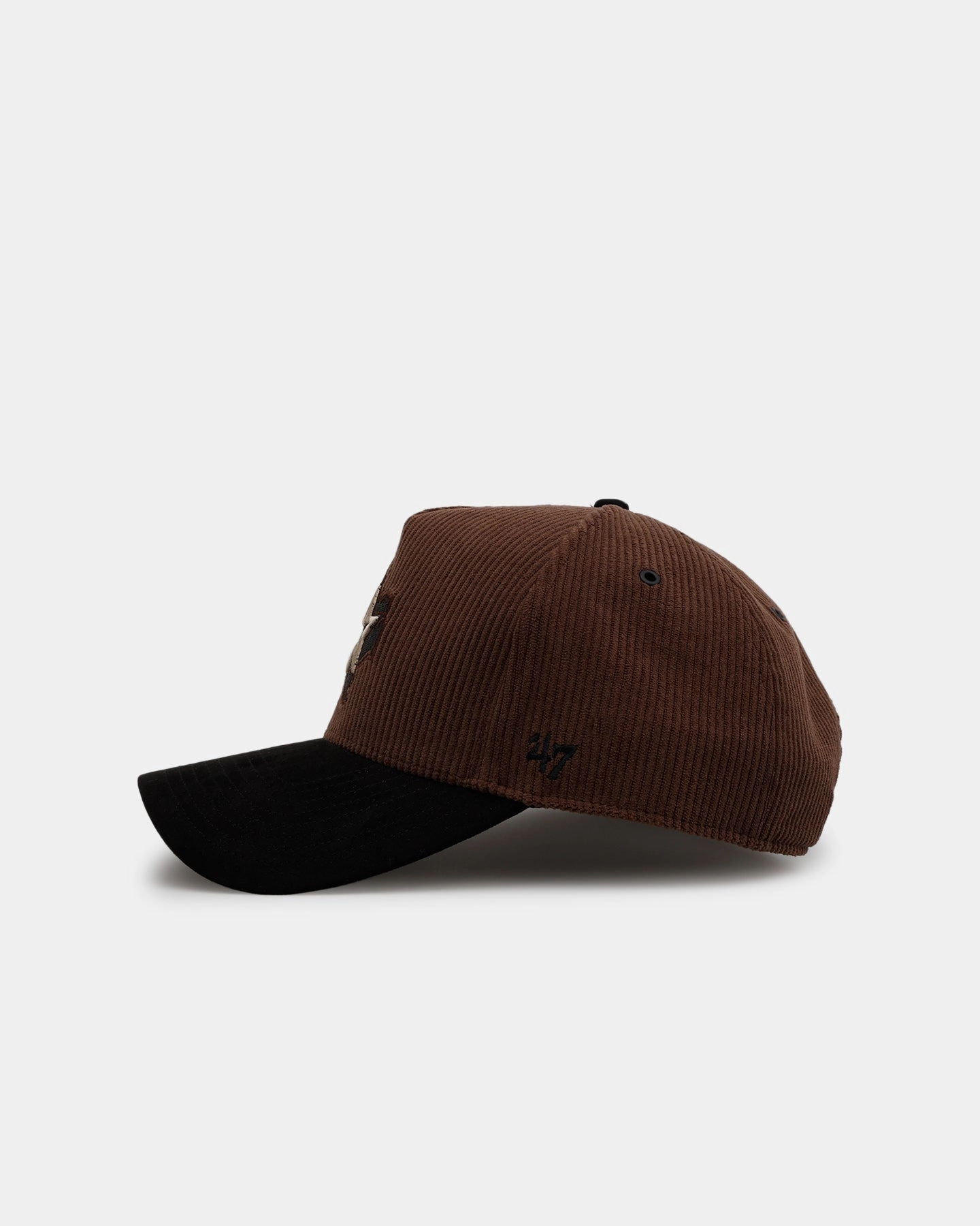 47 Brand Houston Astros 'Barren' Offside DT Corduroy Snapback Brown/Black