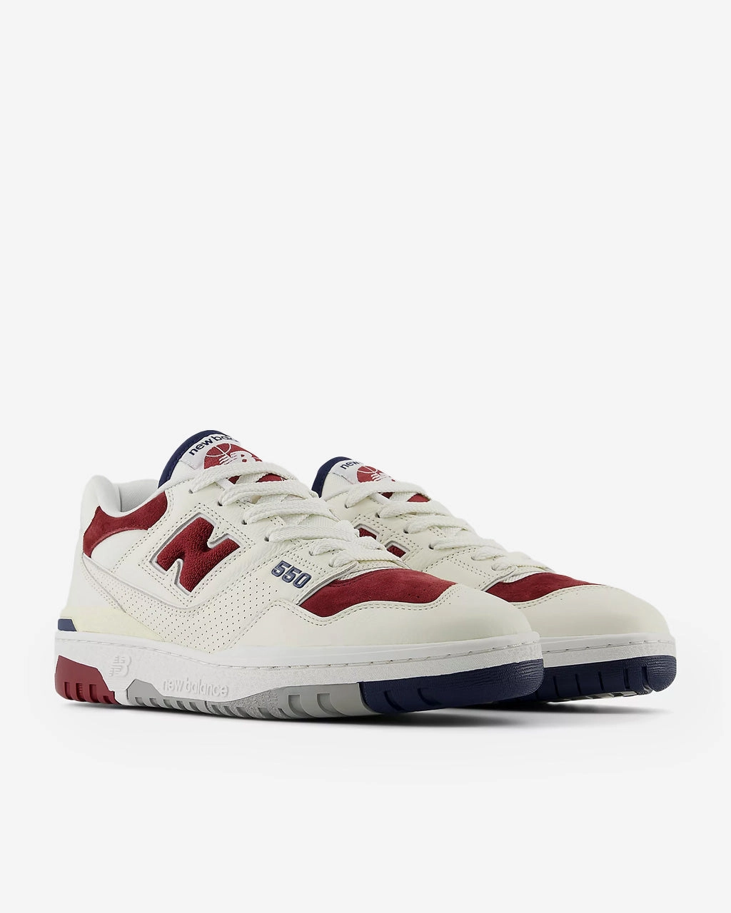 550 'Sea Salt/Mercury Red'
