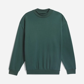 Adidas Originals | BASKETBALL CREW SWEATSHIRT  { MINERAL GREEN