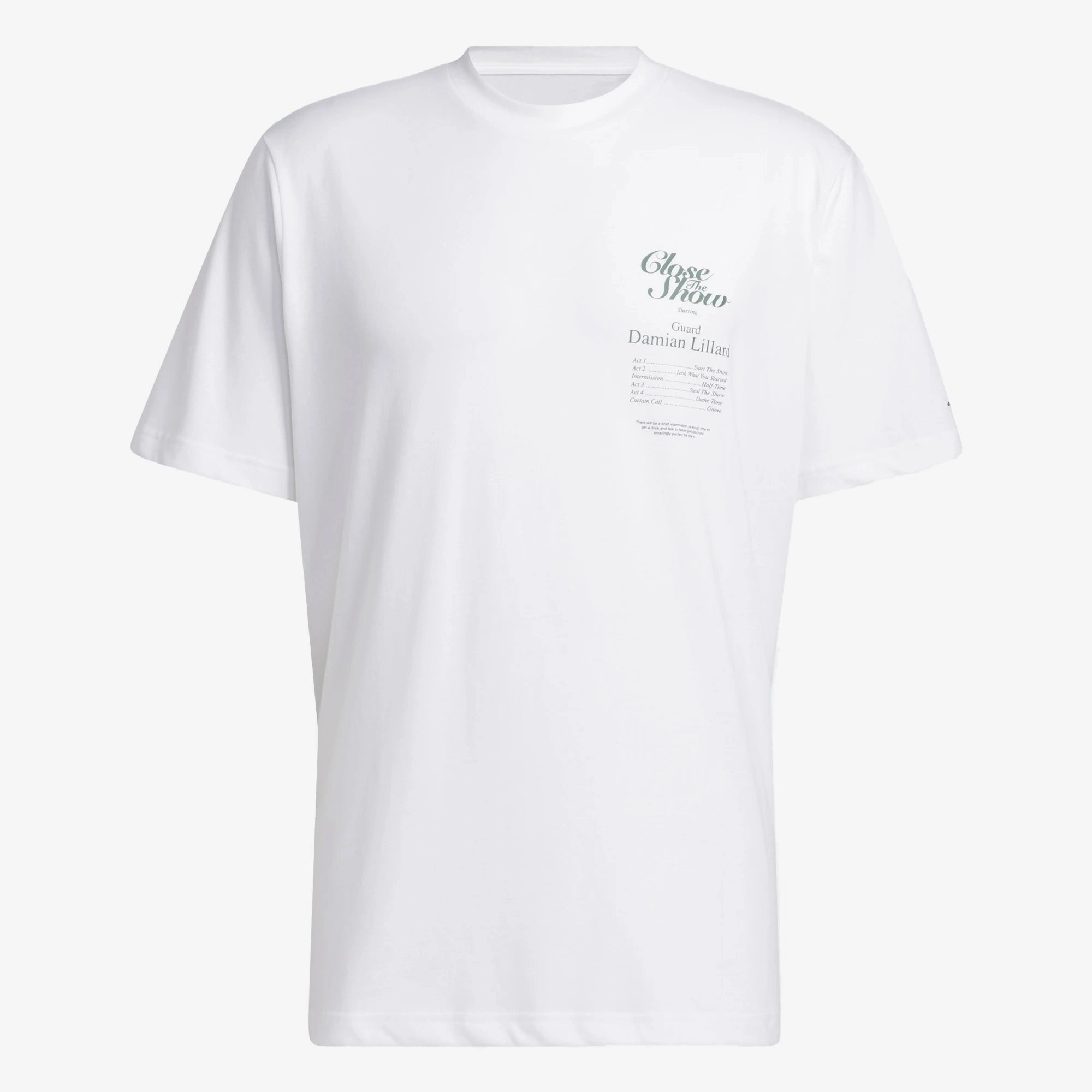 Adidas Originals | DAME 9 TEE  { WHITE