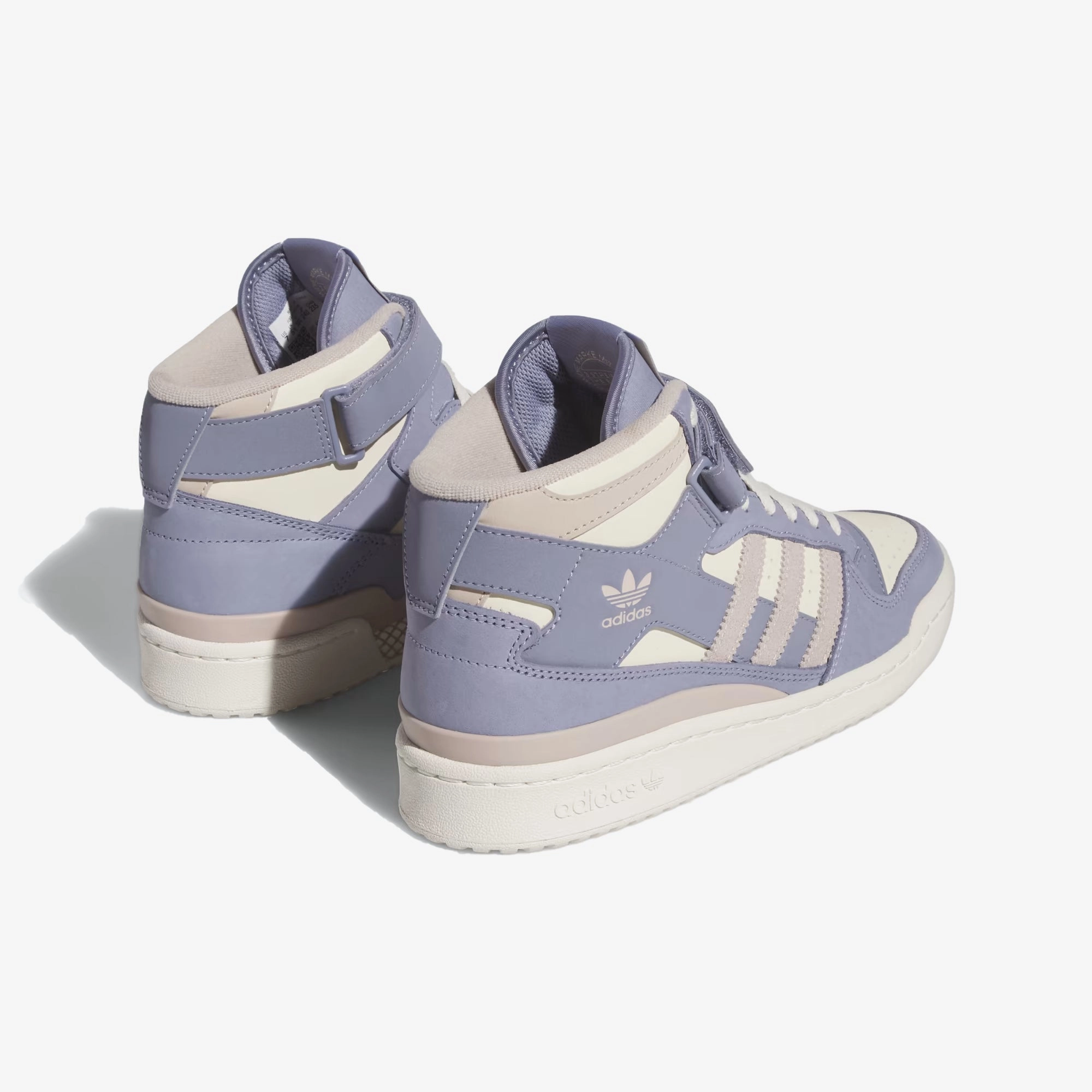 Adidas Originals | FORUM MID TENNIS  { SILVER VIOLET/WONDER TAUPE/WHITE