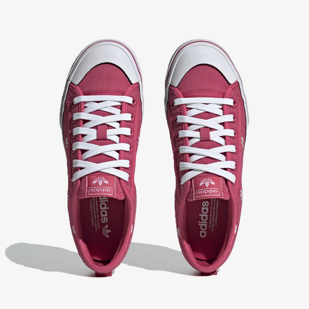 Adidas Originals | NIZZA PLATFORM  { PINK/WHITE/CLOUD WHITE