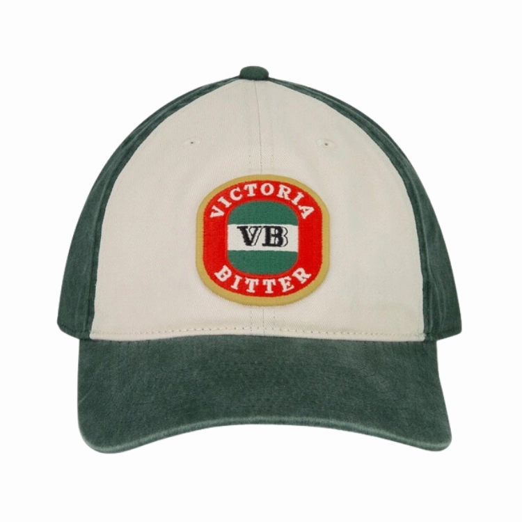 American Needle VB Raglan Wash Two Tone Cap - Bottle/Ivory