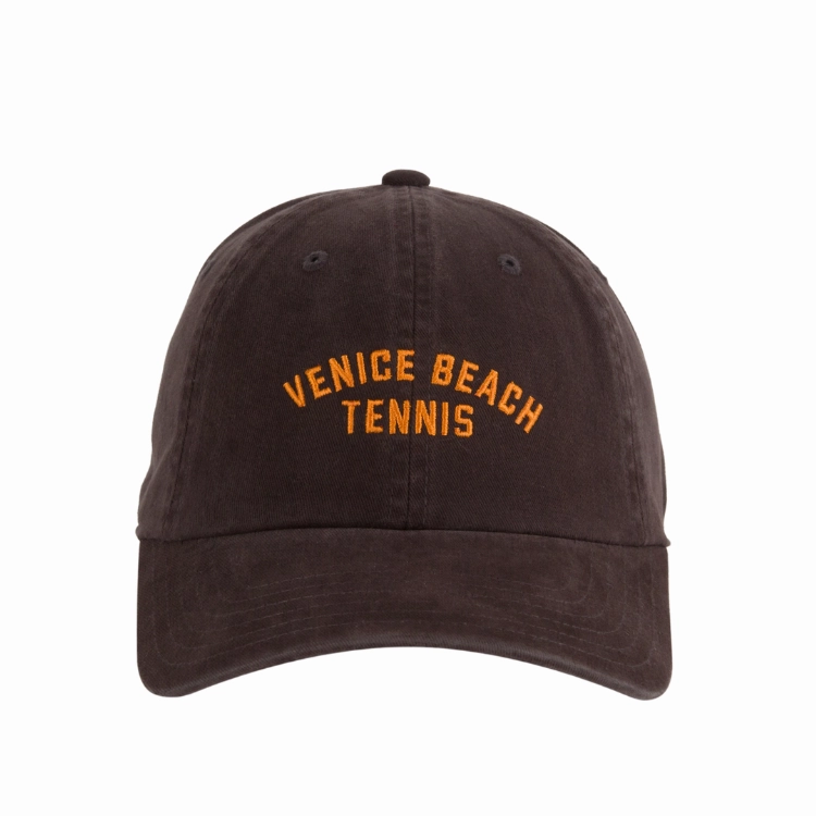 American Needle Venice Beach Tennis Raglan Ball Park Cap - Black