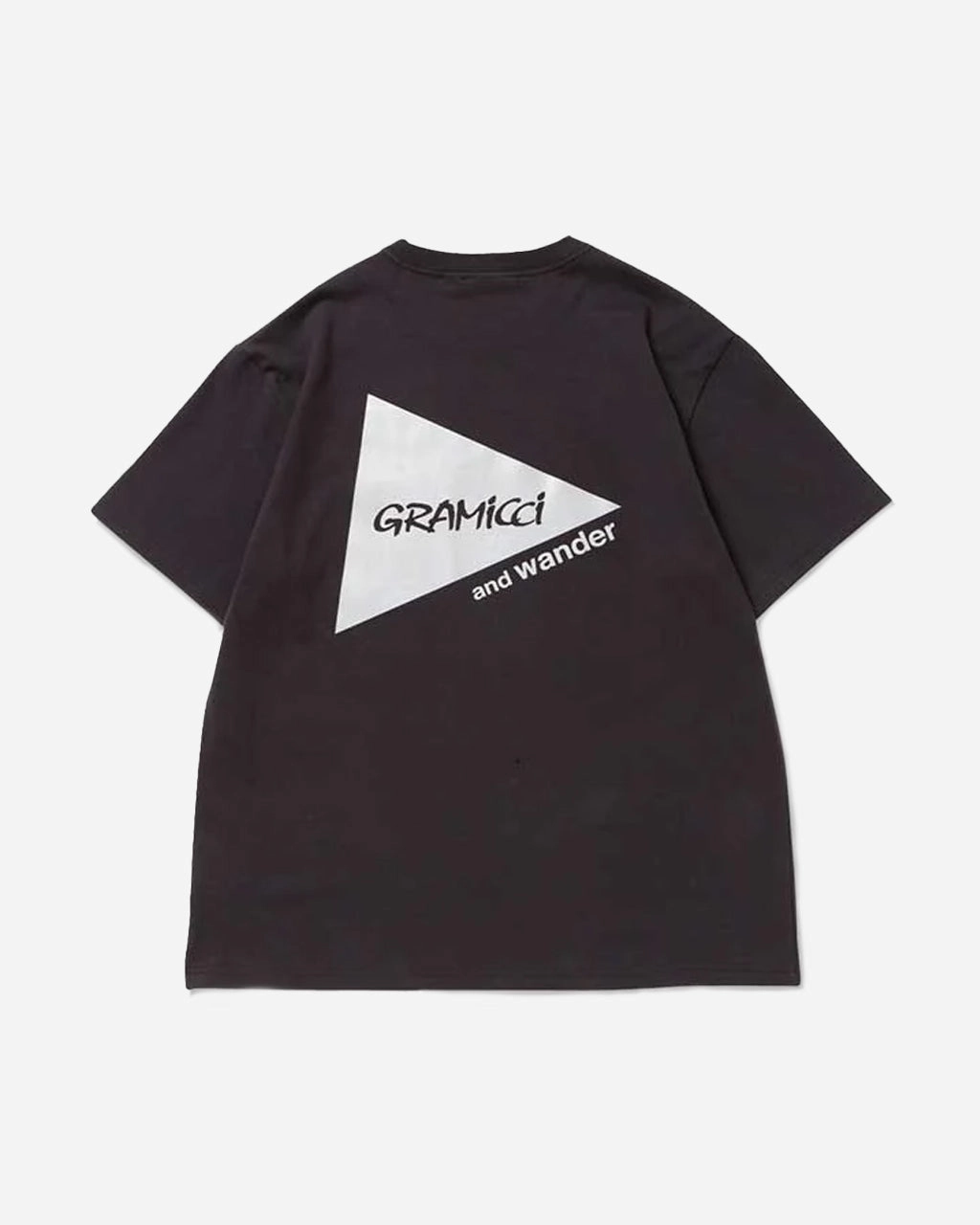 and wander x Gramicci Backprint Tee Black