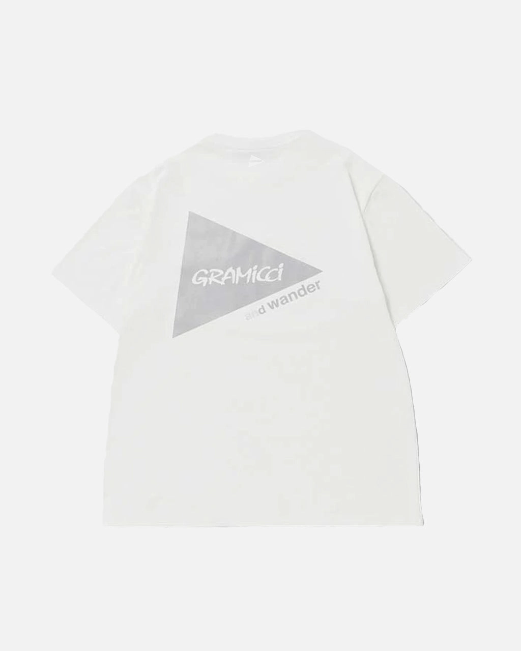 and wander x Gramicci Backprint Tee White