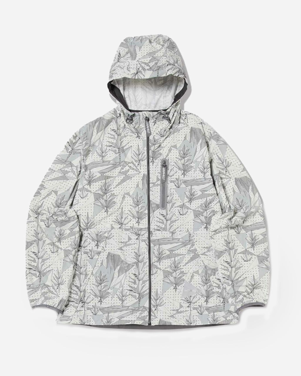and wander x Gramicci Brushed Nylon Jacket Yosemite Grey