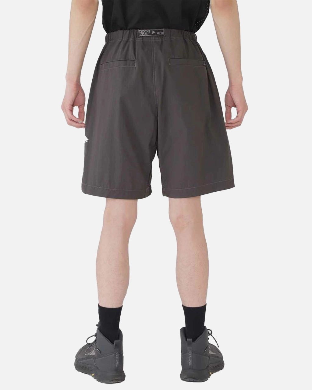 and wander x Gramicci Brushed Nylon Short Charcoal