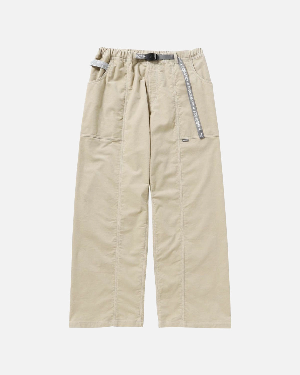 and wander x Gramicci JQ Tape Corduroy Gadget Pant Beige