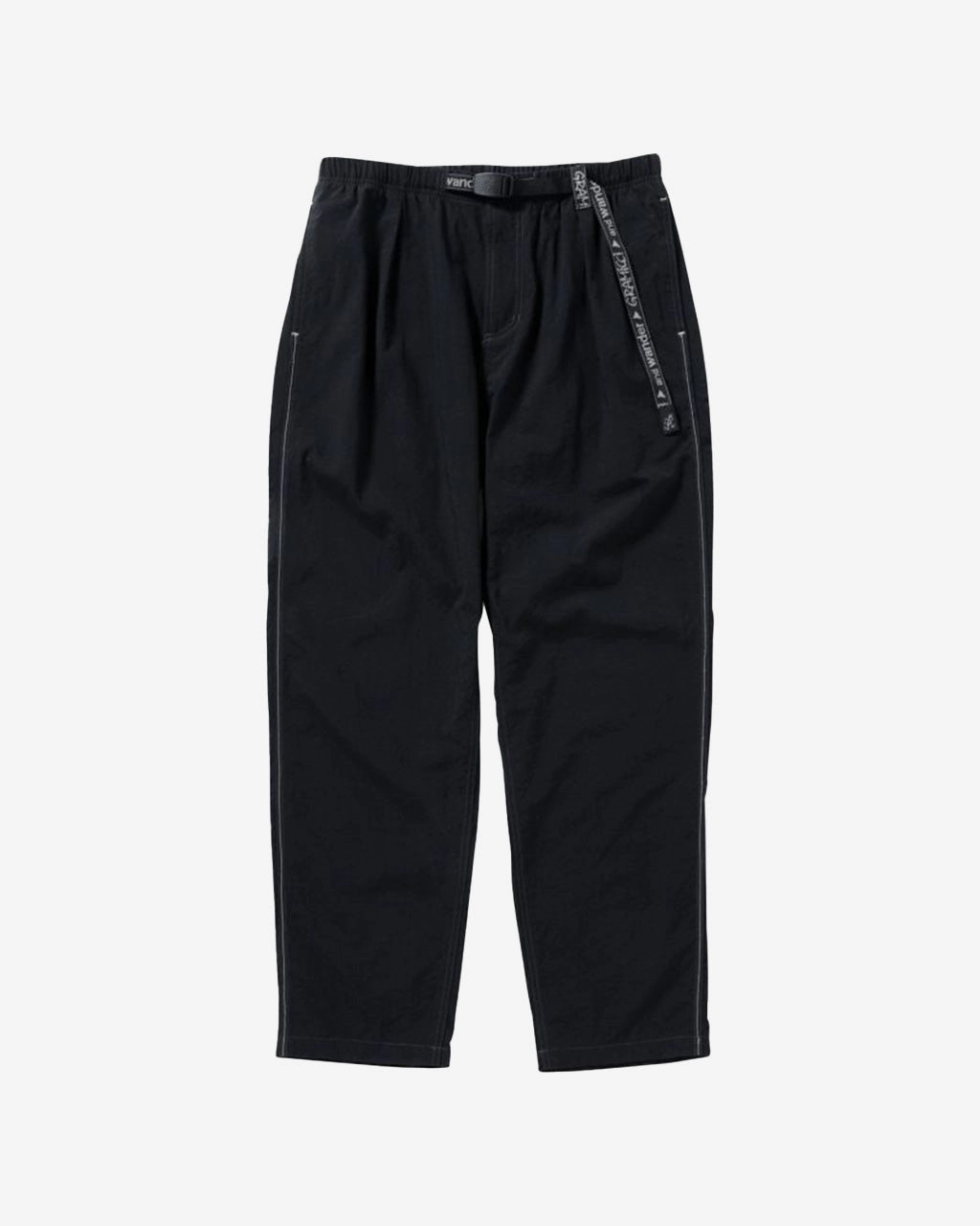 and wander x Gramicci Nylon Climbing Pant Black