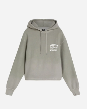 Athletic Drawcord Hooded Sweater Limestone