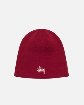 Basic Skullcap Beanie Wine