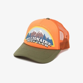 Billionaire Boys Club | NATIONAL PARK TRUCKER CAP  { ORANGE