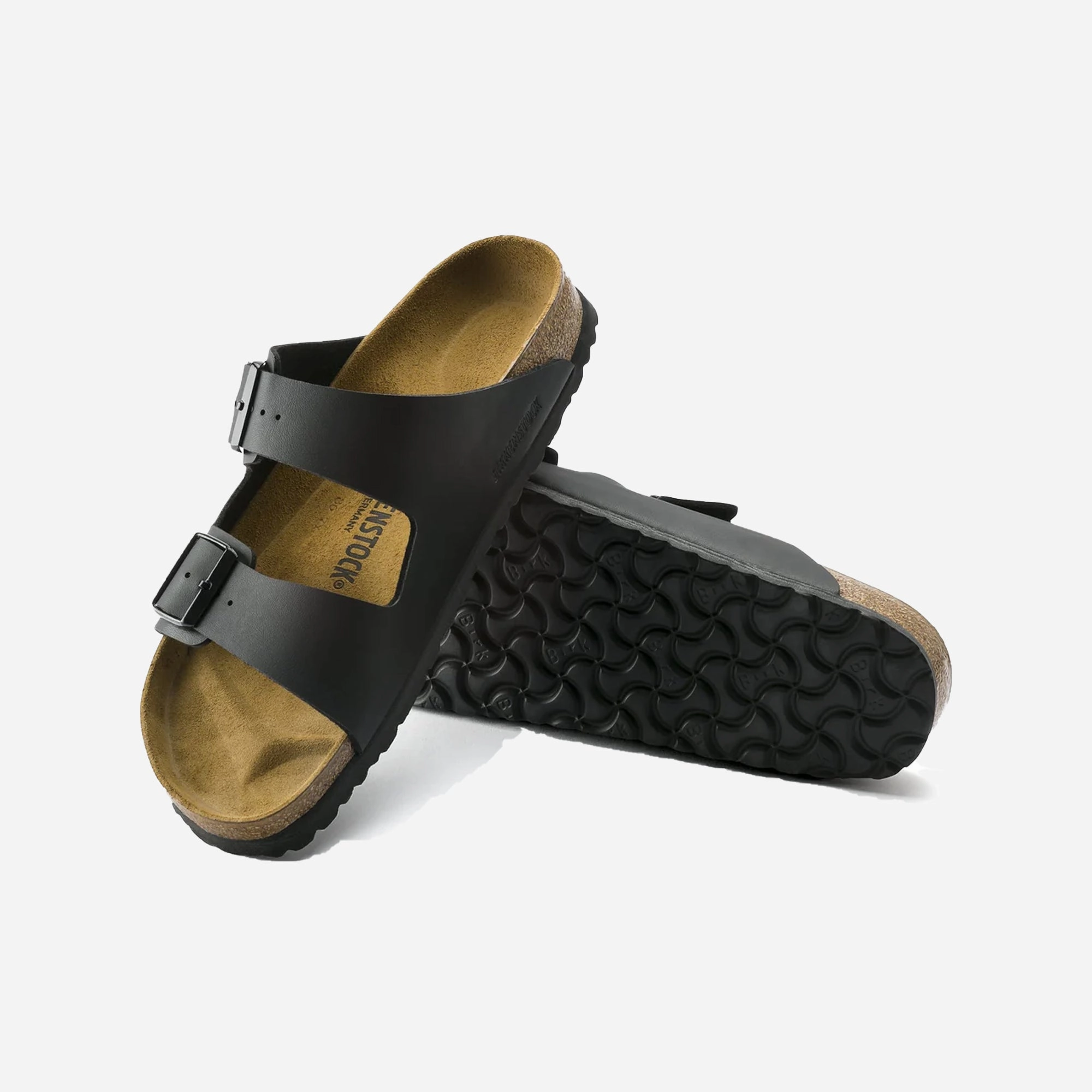 Birkenstock | ARIZONA BIRKO FLOR  { BLACK