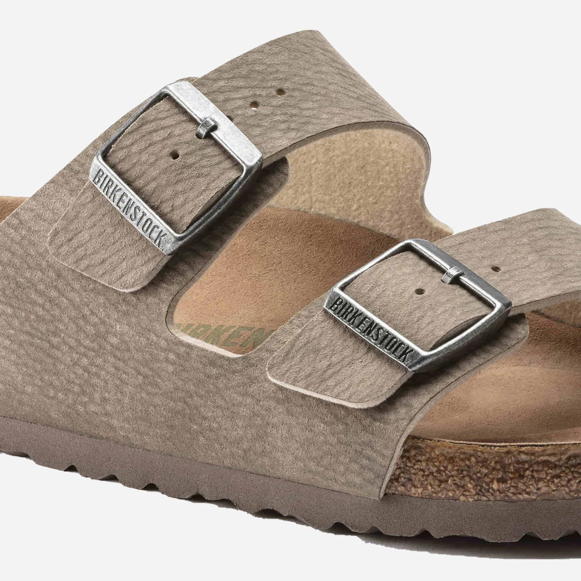 Birkenstock | ARIZONA VEGAN MICRO FIBRE  { BROWN