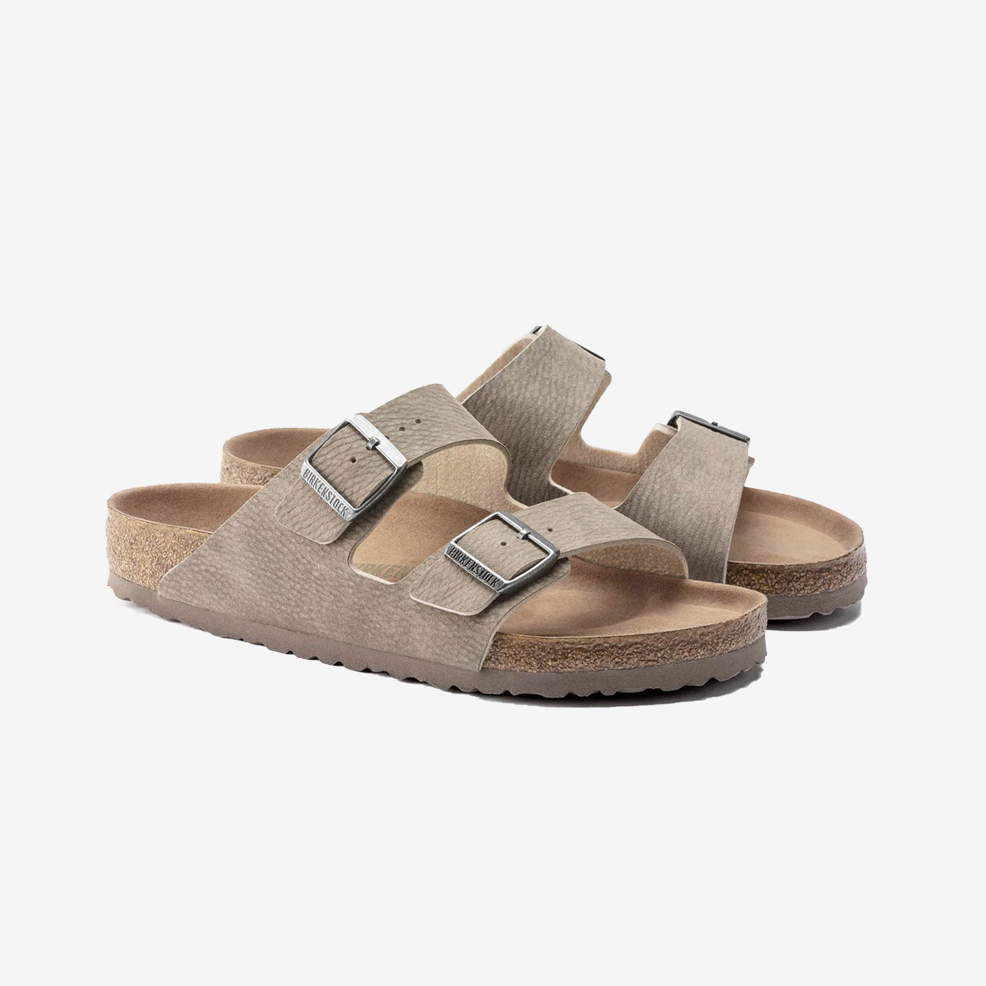 Birkenstock | ARIZONA VEGAN MICRO FIBRE  { BROWN