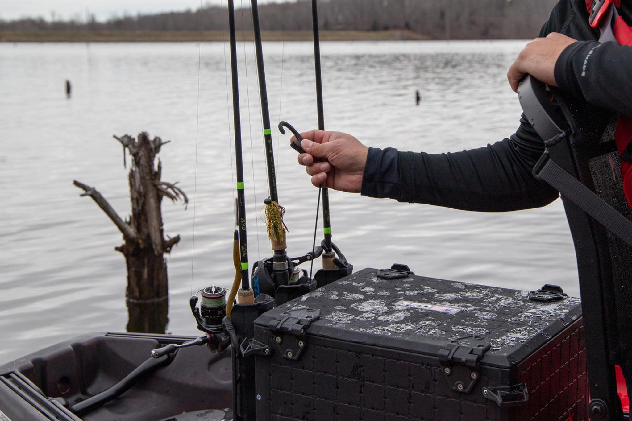 BlackPak Pro Kayak Fishing Crate - 13" x 16"