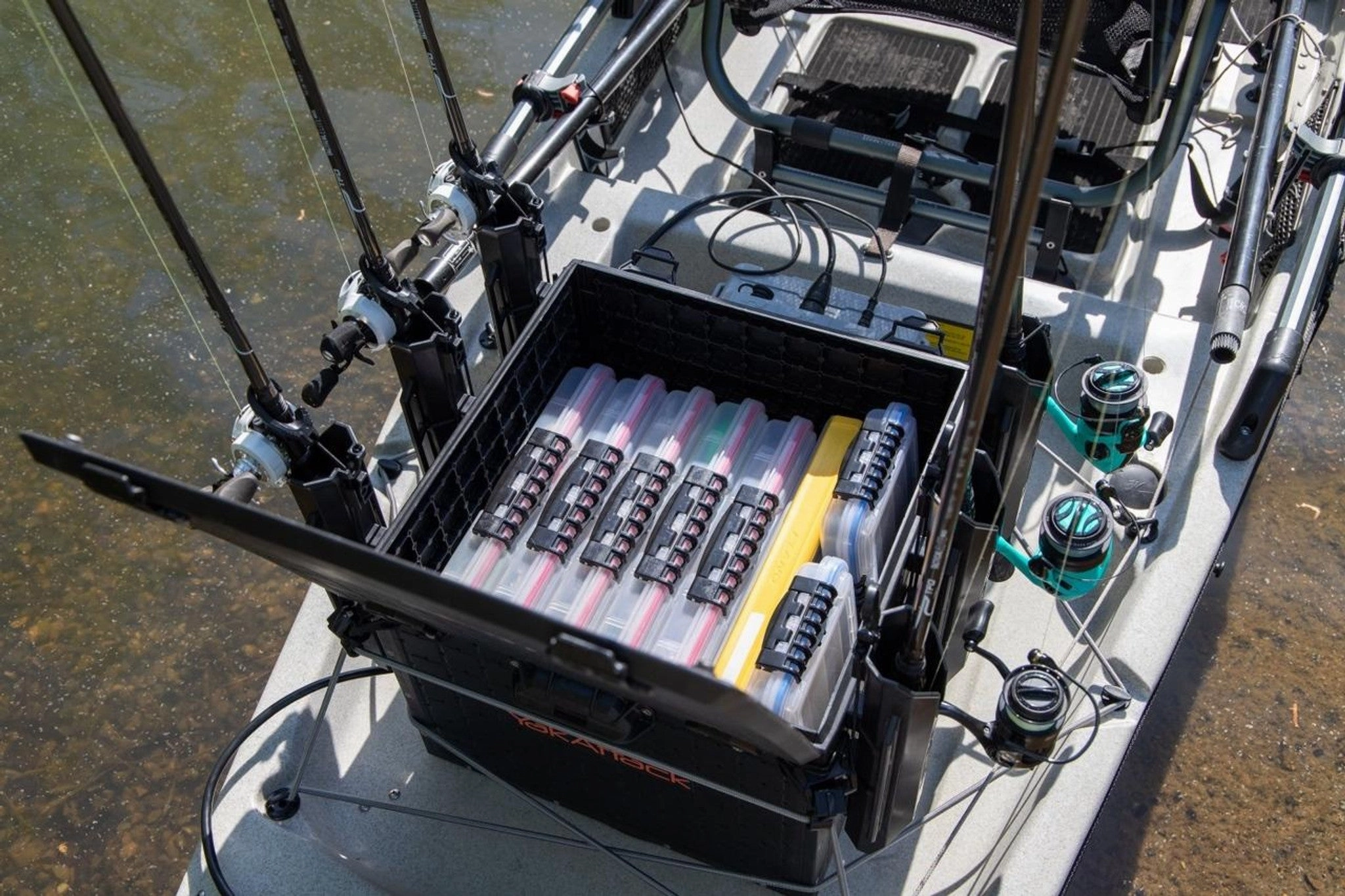 BlackPak Pro Kayak Fishing Crate - 16" x 16"