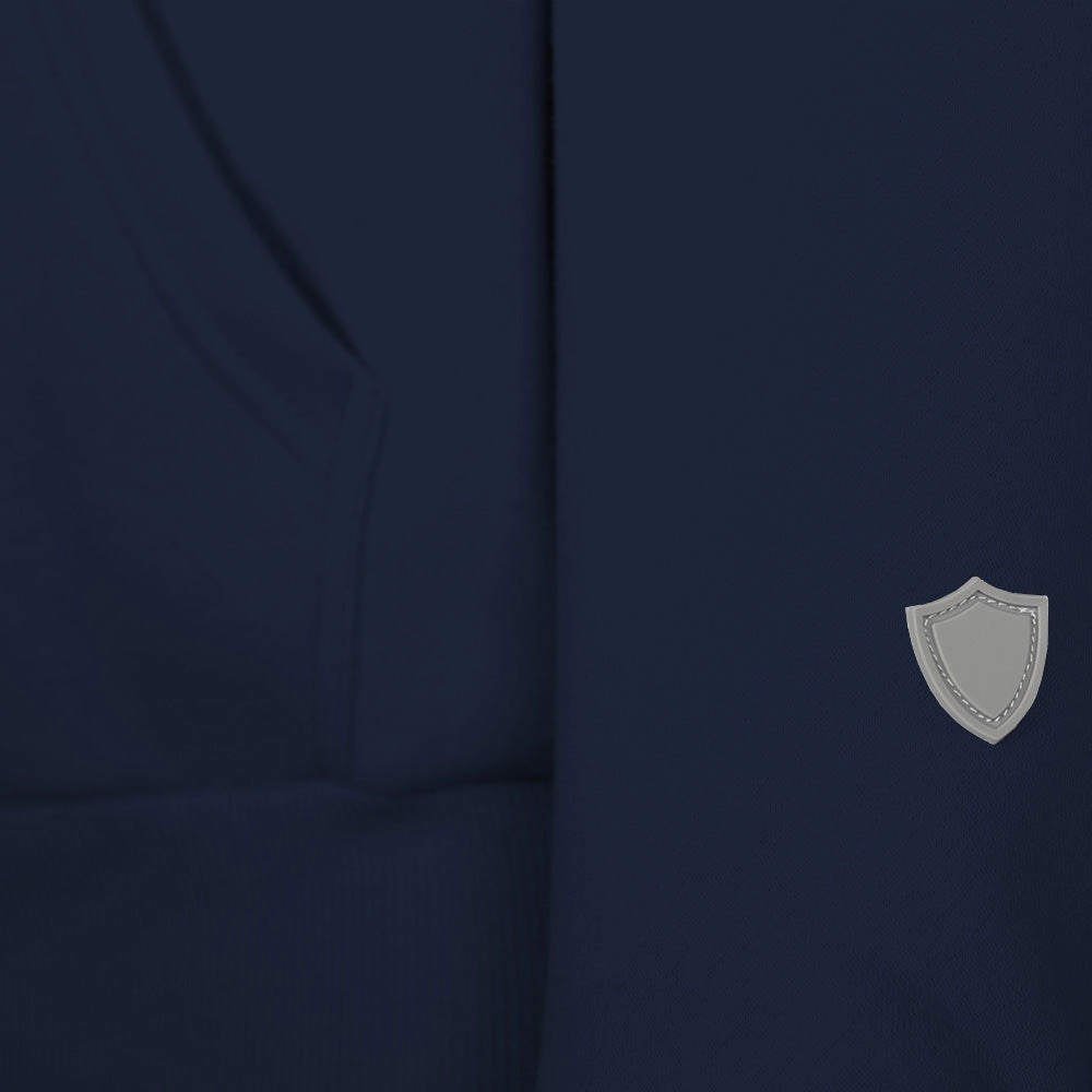 Classic Lined Hoodie | American Flag | Navy