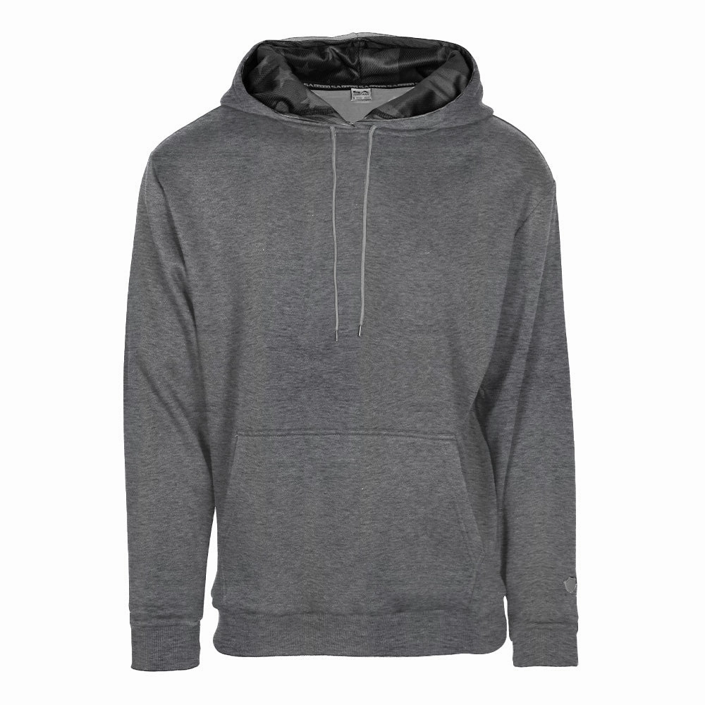 Classic Lined Hoodie | Blackout American Flag | Dark Heather Grey
