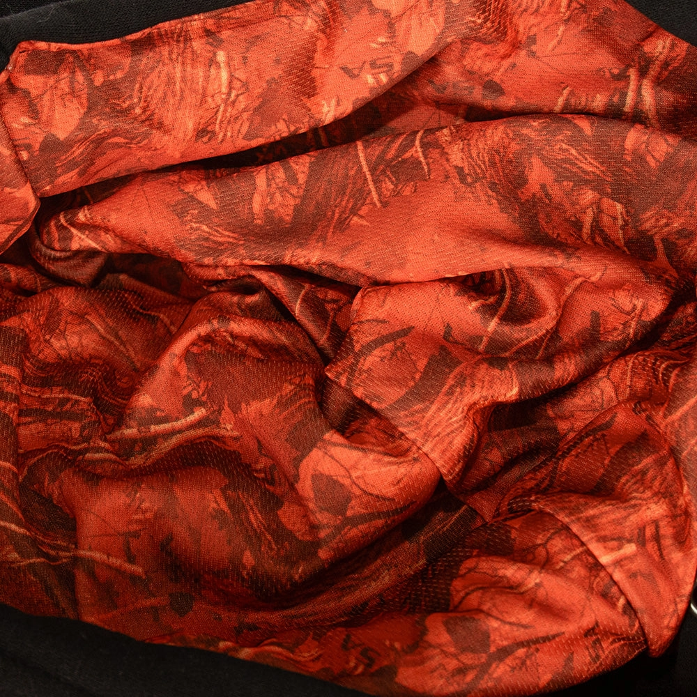Classic Lined Hoodie | SA Forest Camo-High Vis Orange | Black