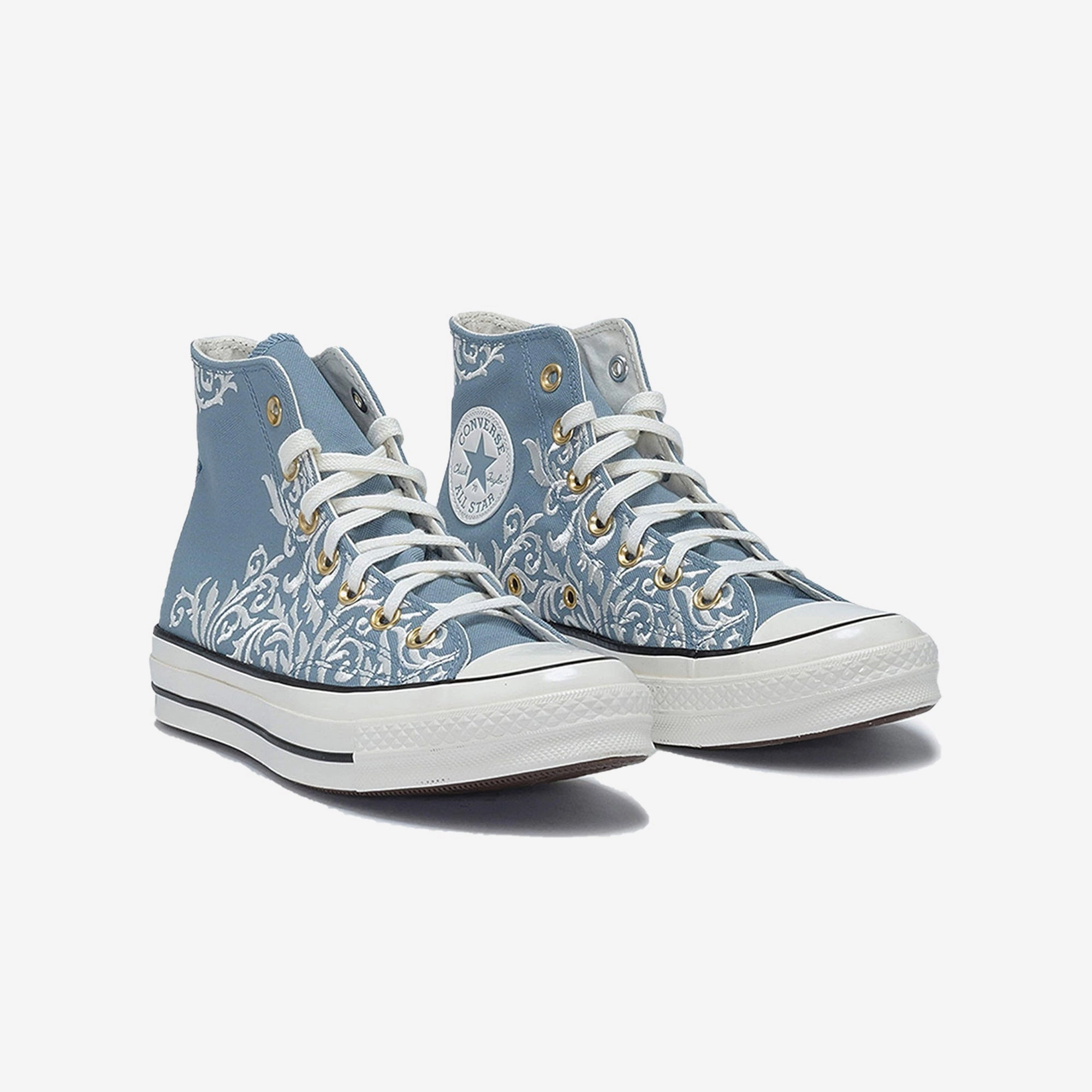 Converse | CHUCK 70 GARDEN NOIR  { LITE BLUE