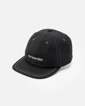 Cotton Twill Cap Black