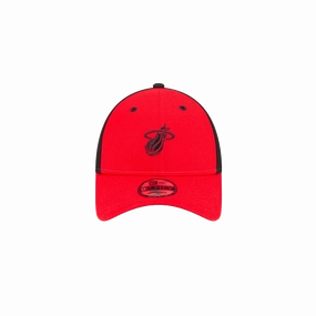 Court Culture HEAT Logo Red Colorblock Dad Hat