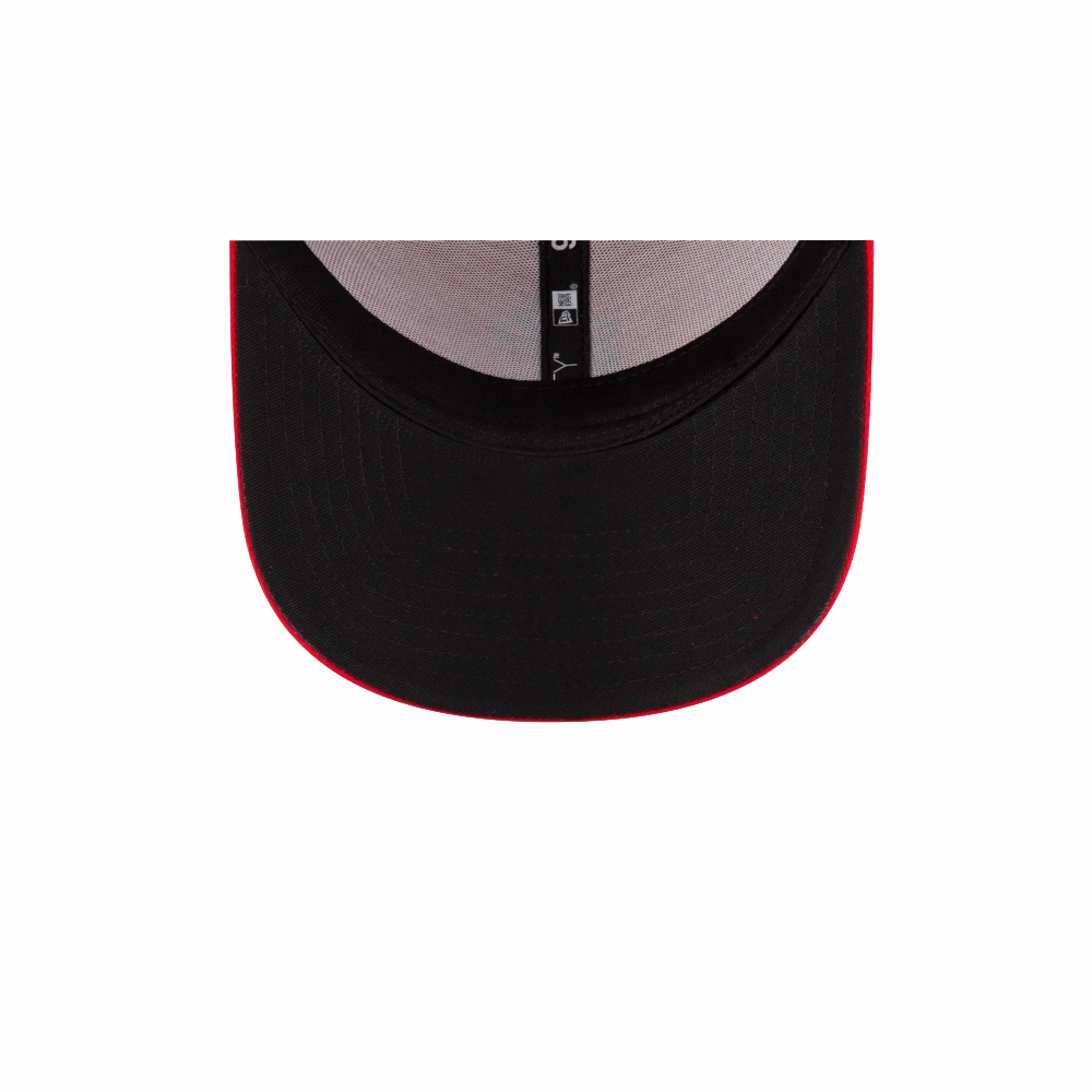 Court Culture HEAT Logo Red Colorblock Dad Hat