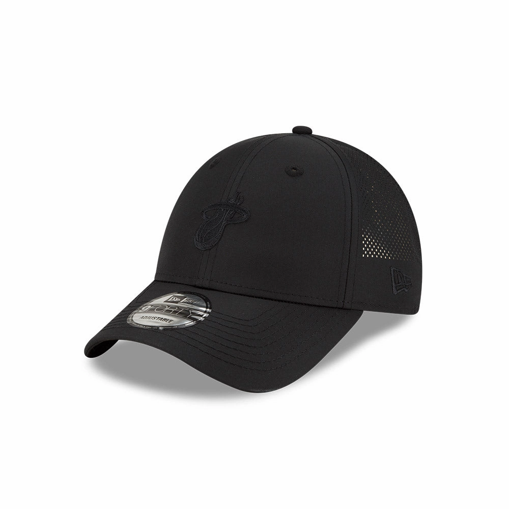 Court Culture Mesh Black Logo Hat