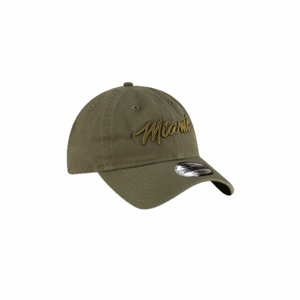 Court Culture Original Vice "MIAMI" Olive Dad Hat