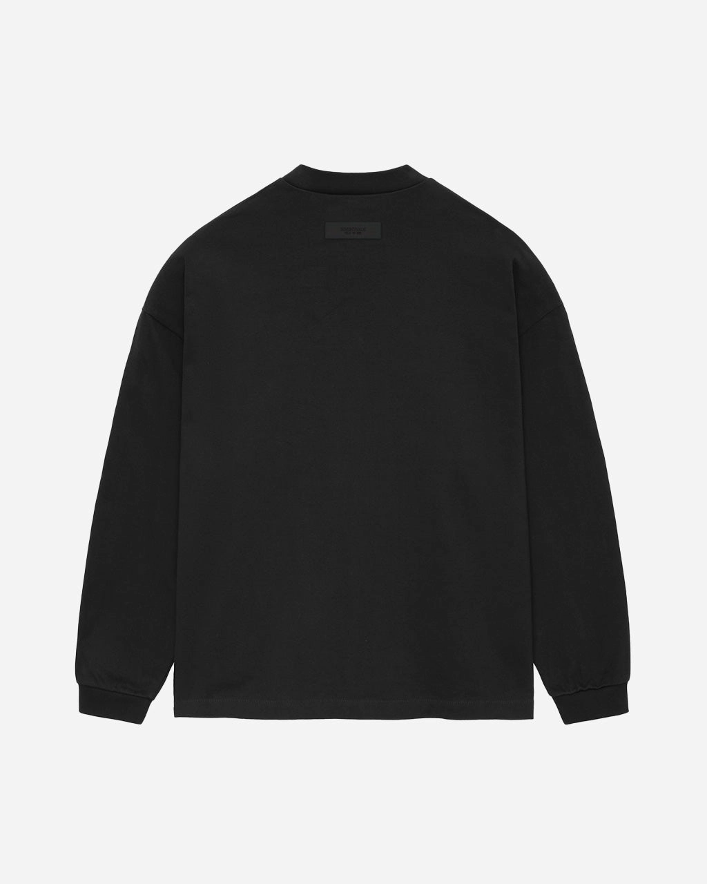 Essentials Heavy L/S Tee Black