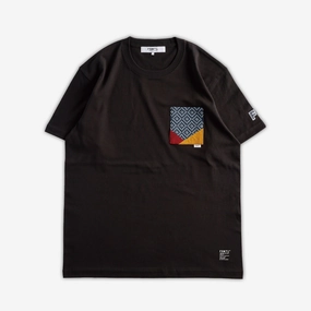 FDMTL | ORIGAMI TEE SUMI  { BLACK