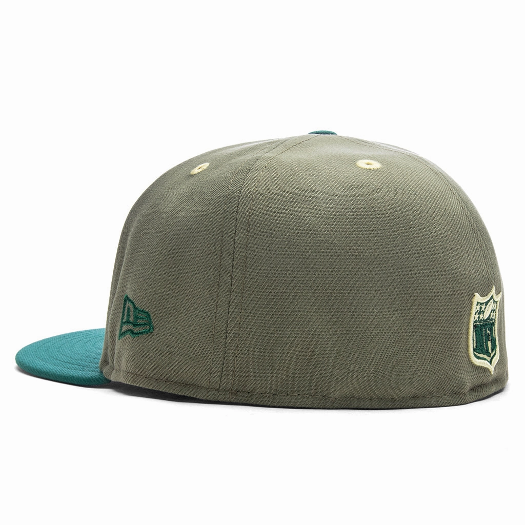 Feature x New Era 59FIFTY Fitted Las Vegas Raiders - Green Back/Emerald Green