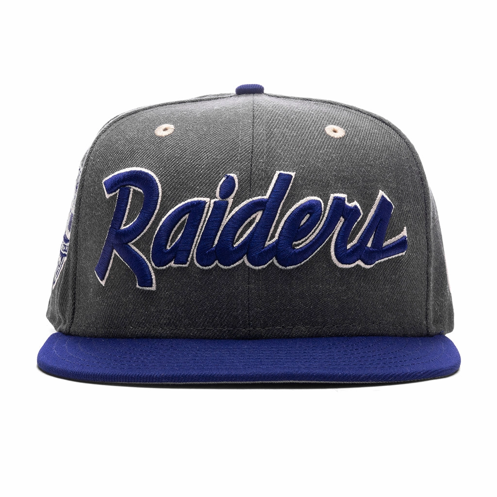 Feature x New Era 59FIFTY Fitted Las Vegas Raiders - Heather Graphite/Dark Royal