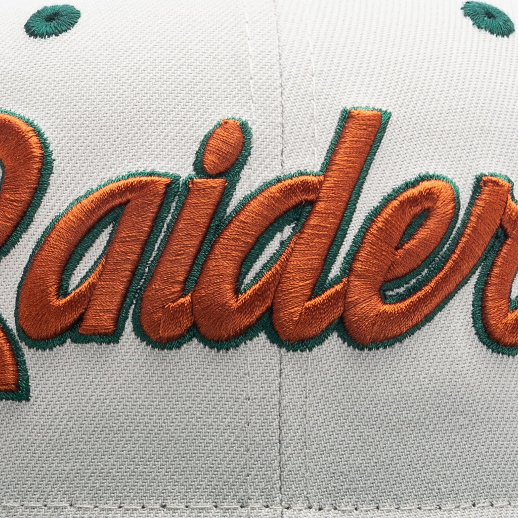 Feature x New Era 59FIFTY Fitted Las Vegas Raiders - Stone/Emerald Green