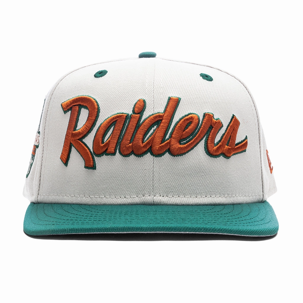 Feature x New Era 59FIFTY Fitted Las Vegas Raiders - Stone/Emerald Green