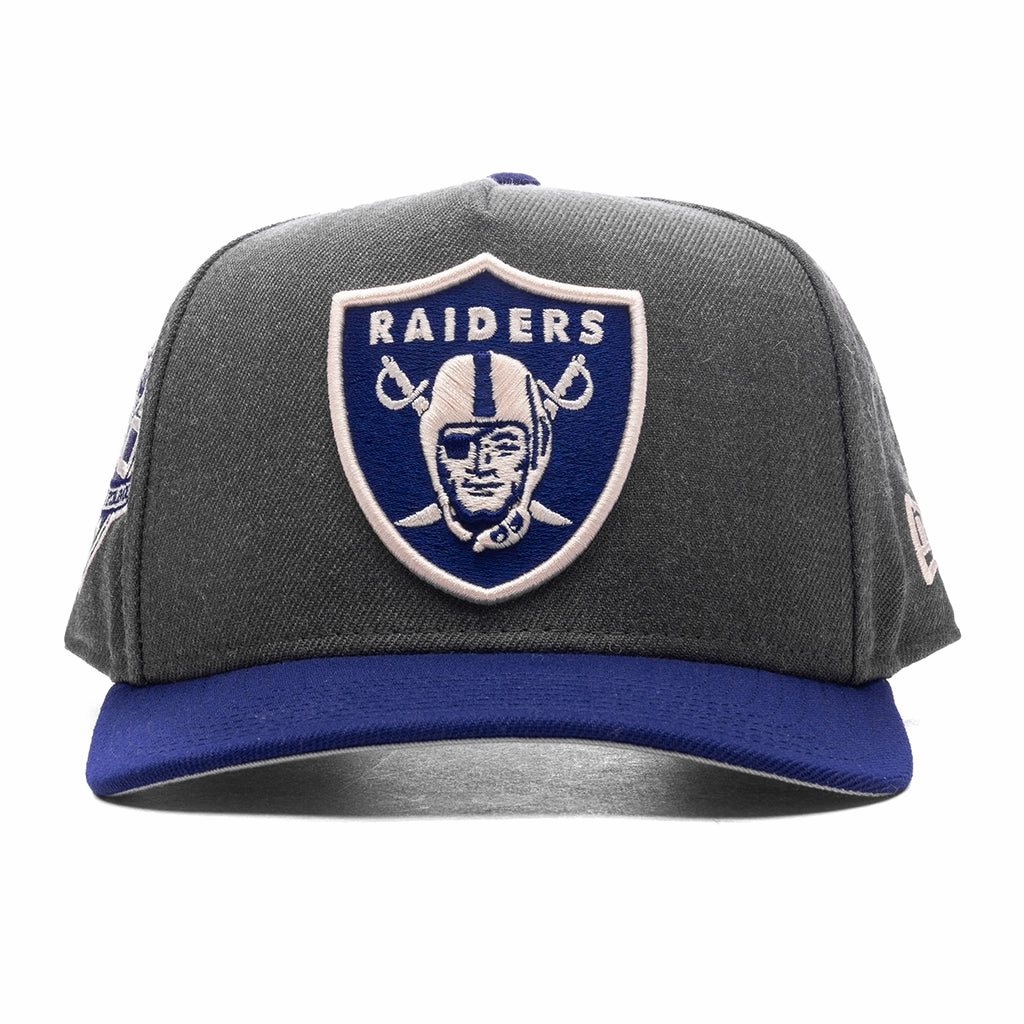 Feature x New Era 9FIFTY A-Frame Snapback Las Vegas Raiders - Heather Graphite/Dark Royal