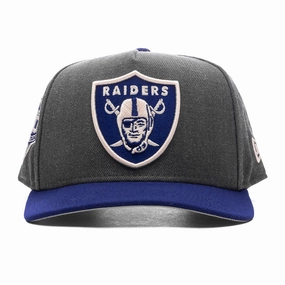 Feature x New Era 9FIFTY A-Frame Snapback Las Vegas Raiders - Heather Graphite/Dark Royal