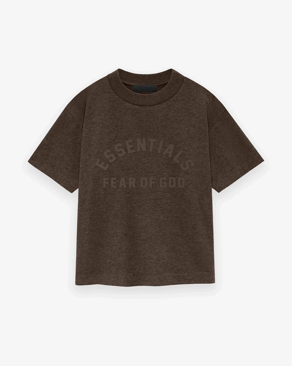 FOG ESSENTIALS SS24 HEATHER WOOD KIDS TEE