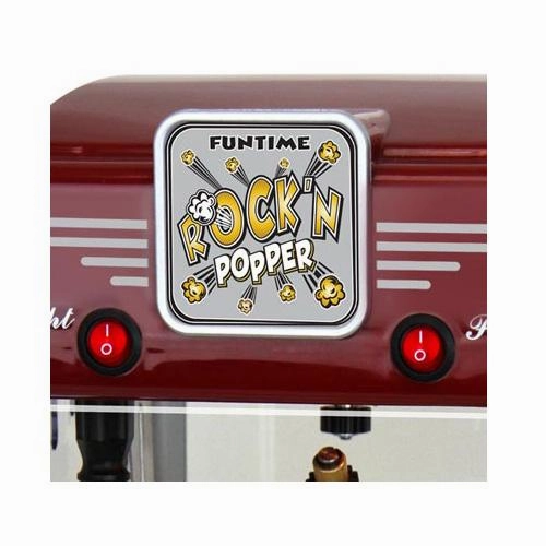 FunTime FT2518 2.5oz Rock'N Popper Popcorn Machine Maker Retro Style