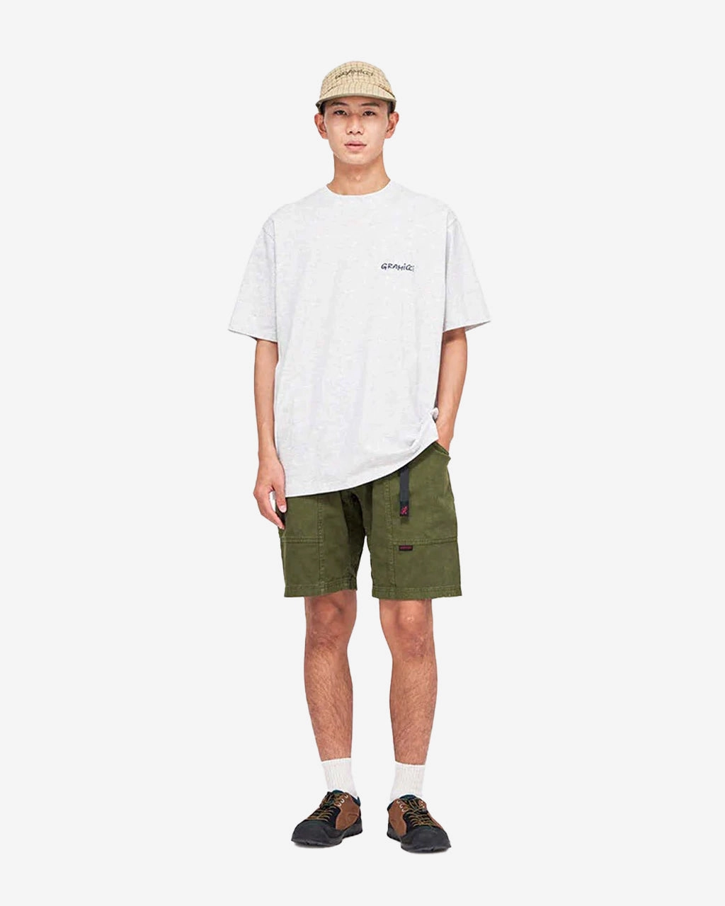 Geared Up Tee Grey Heather