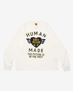 Graphic L/S T-Shirt White
