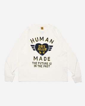 Graphic L/S T-Shirt White