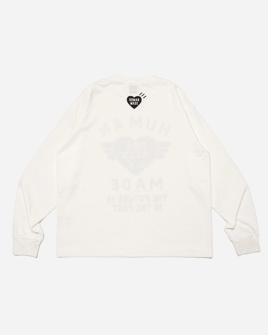 Graphic L/S T-Shirt White