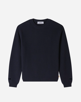 JJJJound Sweater Dark Navy Blue