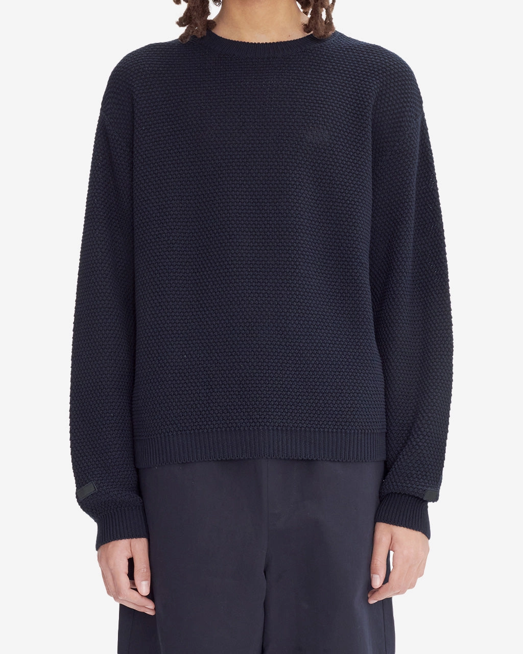JJJJound Sweater Dark Navy Blue