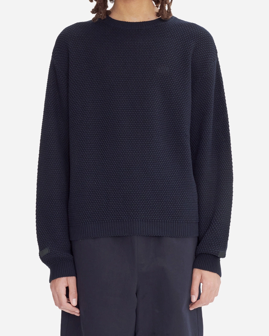 JJJJound Sweater Dark Navy Blue