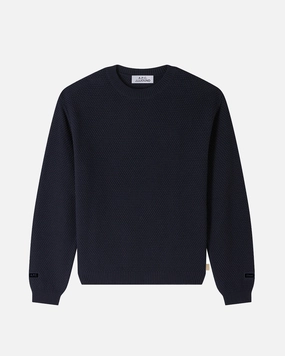 JJJJound Sweater Dark Navy Blue