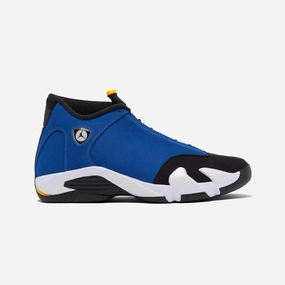 Jordan | AIR JORDAN 14 RETRO  { VARSITY ROYAL/BLACK-VARSITY MAIZE-WHITE